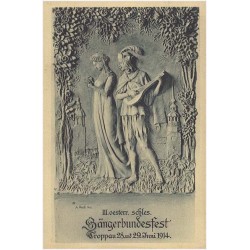 III. oesterr. schles. Sängerbundesfest. Troppau 28. und. 29. Juni 1914. A. Redl fec