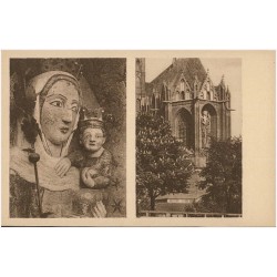 Marienburg (Westpr.). Marienkirche im Hochschloß, 1344 geweiht. Am Chorhaupt die große Marienfigur mit altem Mosaikschmuck. 4