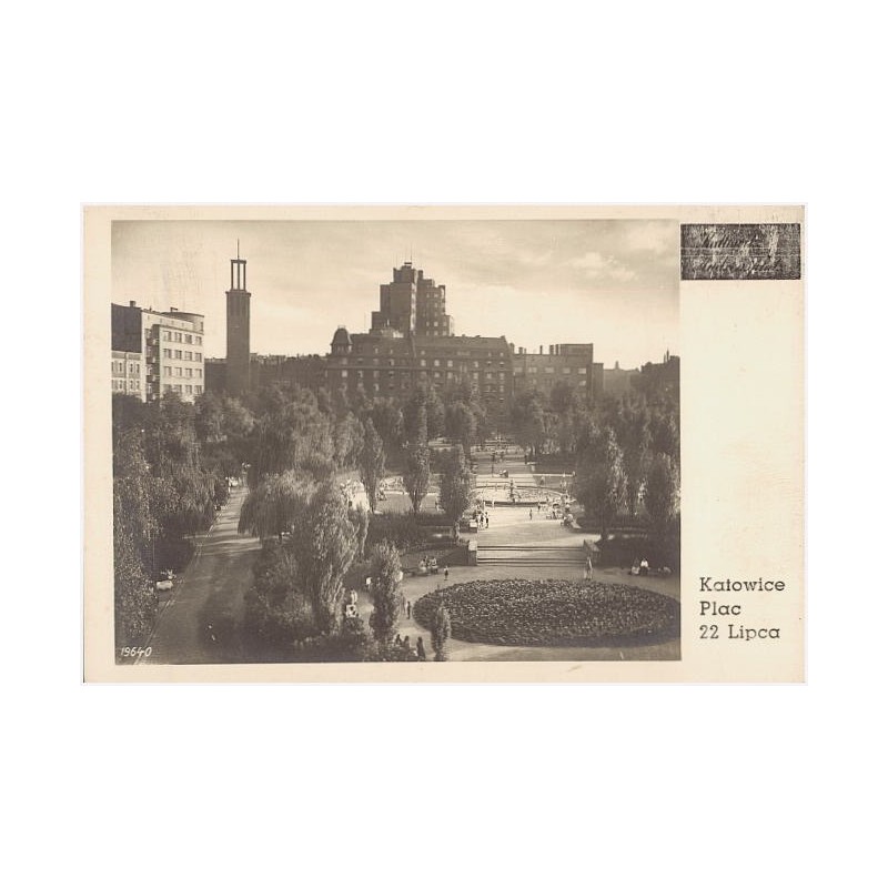 Katowice. Plac 22 Lipca 19640 [Kattowitz Andreasplatz]