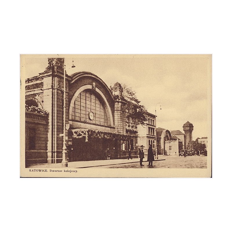 Katowice. Dworzec kolejowy