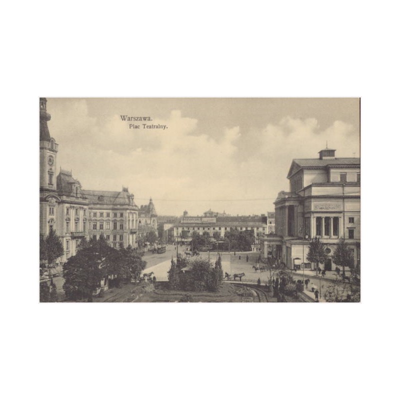 Warszawa. Plac Teatralny