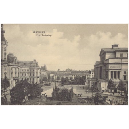 Warszawa. Plac Teatralny