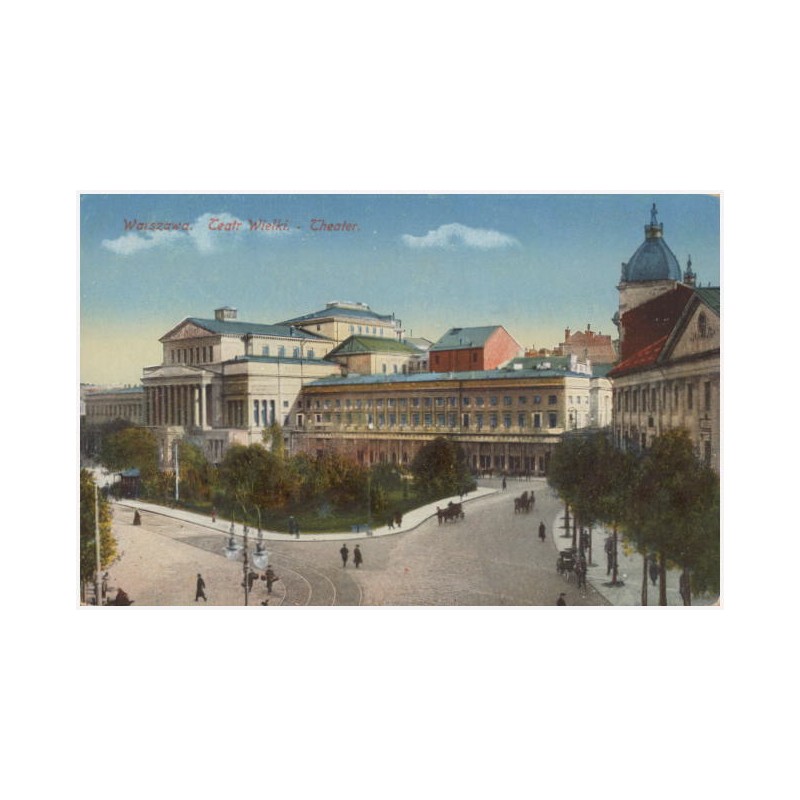 Warszawa. Teatr Wielki. - Theater
