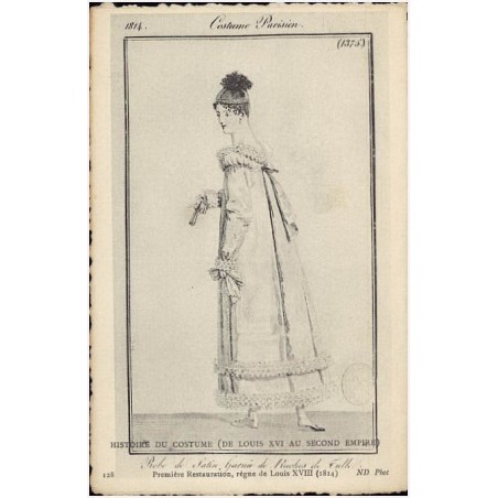 128. Première Restauration, règne de Louis XVIII (1814)