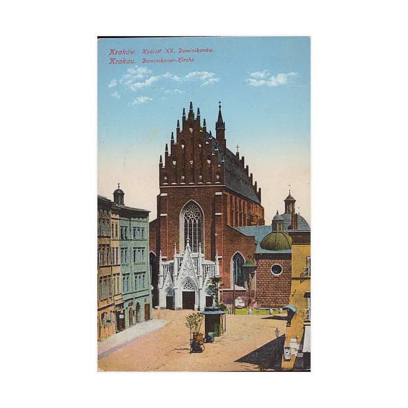 Kraków. Kościół XX. Dominikanów. Krakau. Dominikaner-Kirche