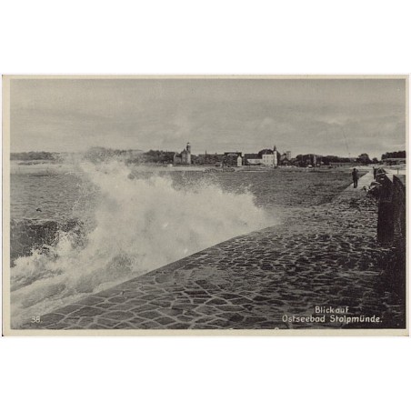 Blick auf Ostseebad Stolpmünde. 38