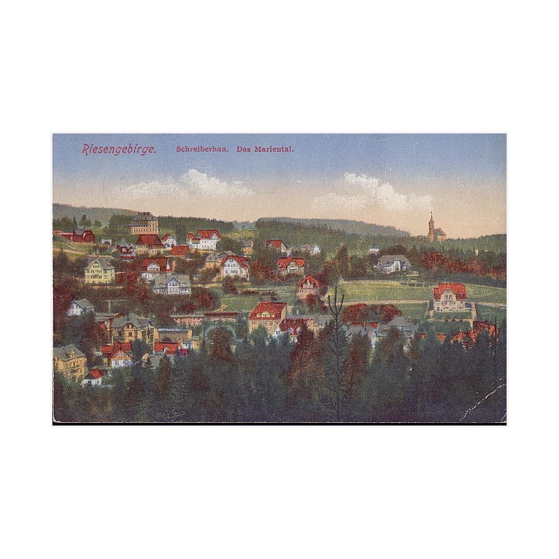 Riesengebirge. Schreiberhau. Das Mariental