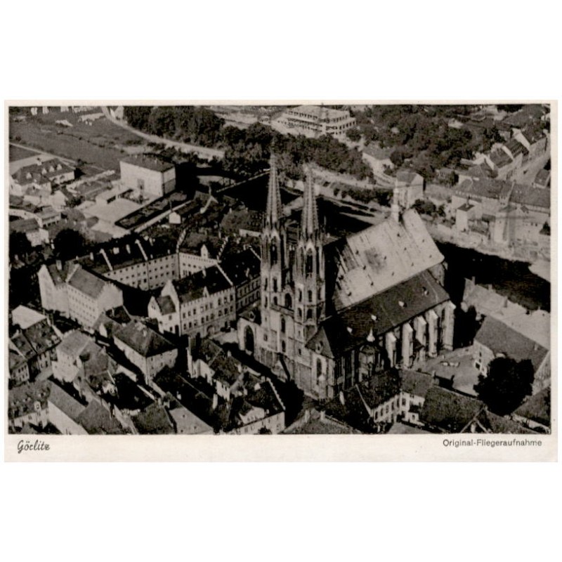 Görlitz. Original-Fliegeraufnahme