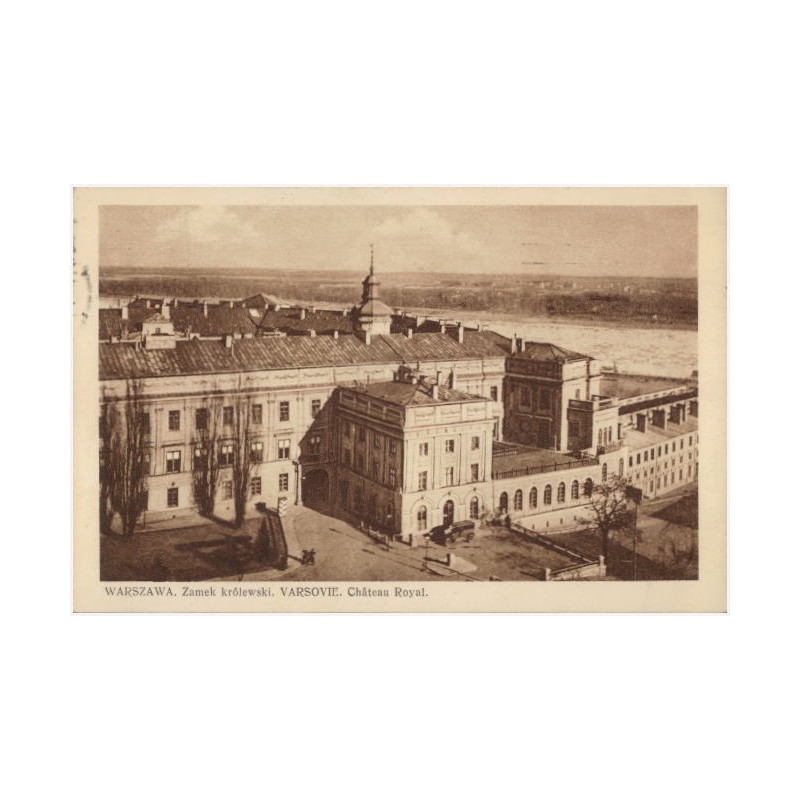 Warszawa. Zamek królewski. Varsovie. Château Royal. Fot. Bułhak