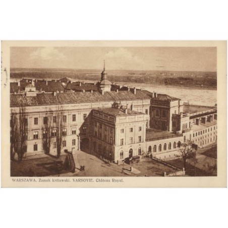 Warszawa. Zamek królewski. Varsovie. Château Royal. Fot. Bułhak