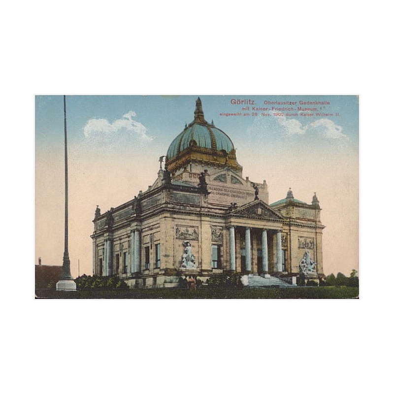 Görlitz. Oberlausitzer Gedenkhalle mit Kaiser-Friedrich-Museum [...]