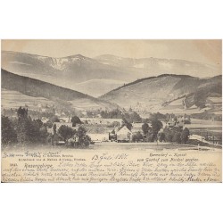 Riesengebirge. Hermsdorf u. Kynast vom Gasthof zum Nordpol gesehen