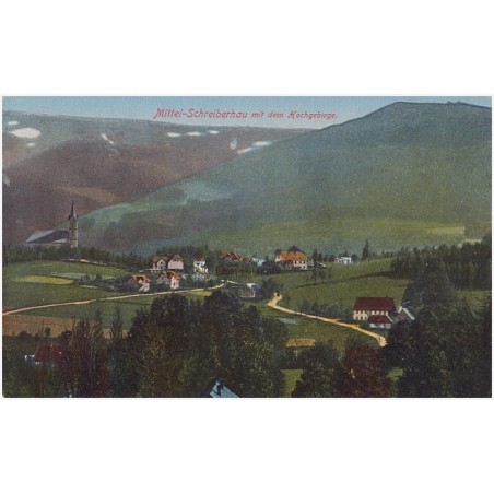 Mittel-Schreiberhau mit dem Hochgebirge