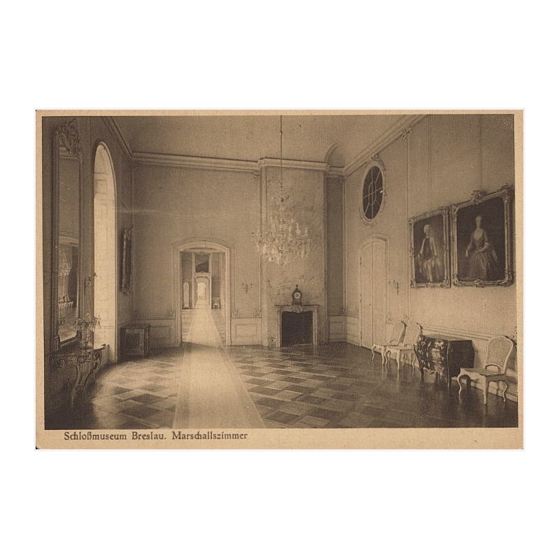 Schloßmuseum Breslau. Marschallszimmer