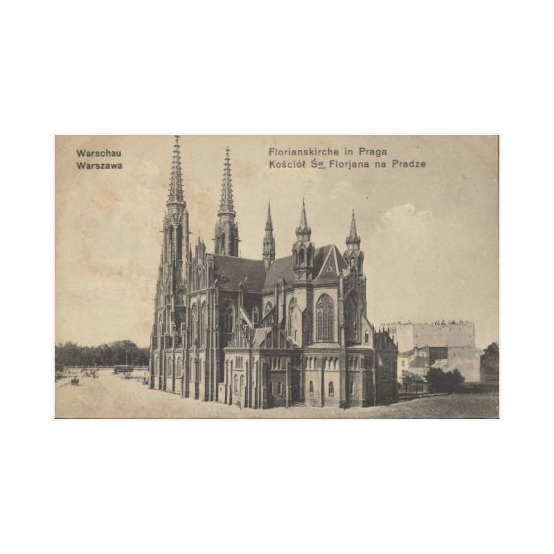 Warschau. Florianskirche in Praga. Warszawa. Kościół Św. Florjana na Pradze