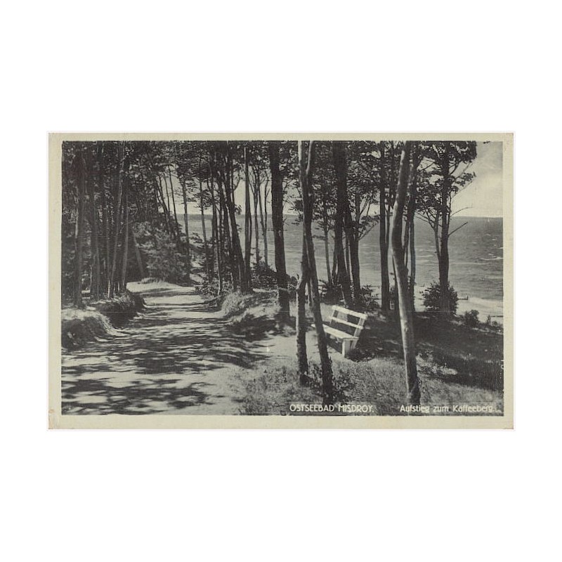 Ostseebad Misdroy. Aufstieg zum Kaffeeberg