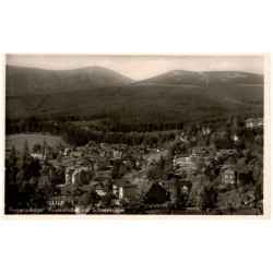 Riesengebirge. Krummhübel mit Schneekoppe