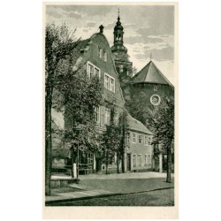 Schmiedeberg i. R. "Motiv an der Kathol. Kirche"