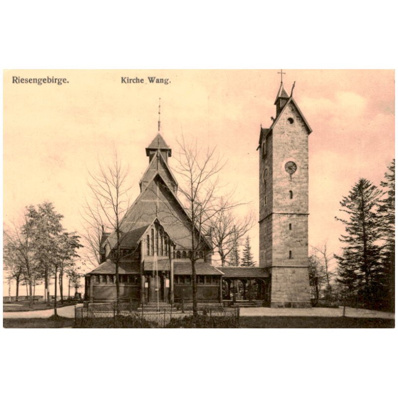 Riesengebirge. Kirche Wang.