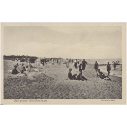 Ostseebad Ost-Dievenow. Strandleben