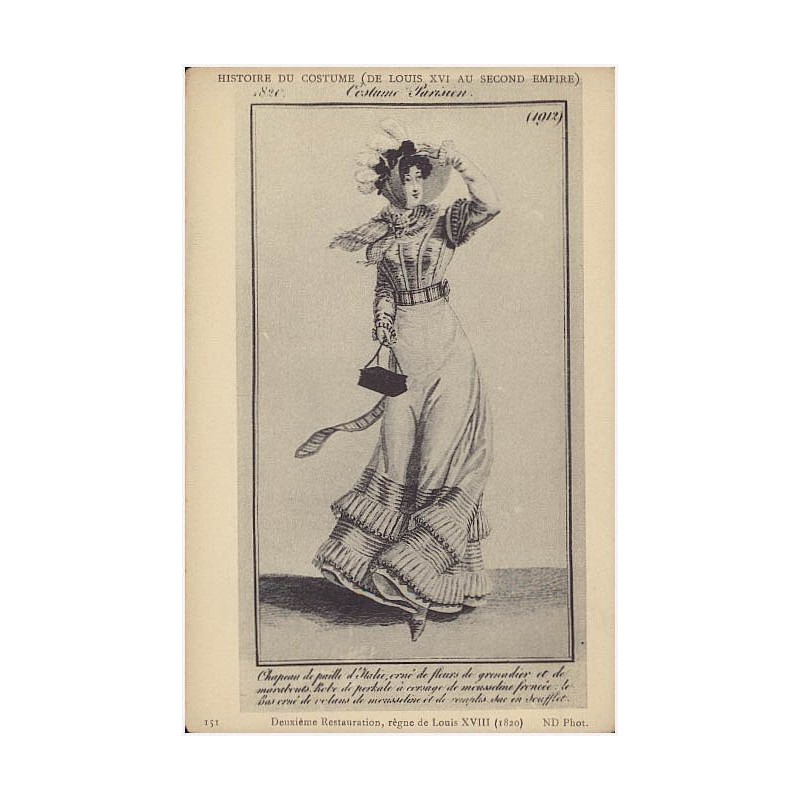 151. Deuxième Restauration, règne de Louis XVIII (1820)