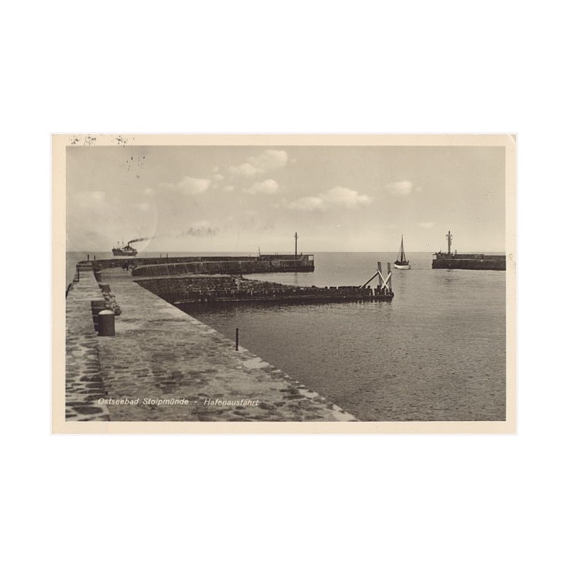 Ostseebad Stolpmünde - Hafenausfahrt