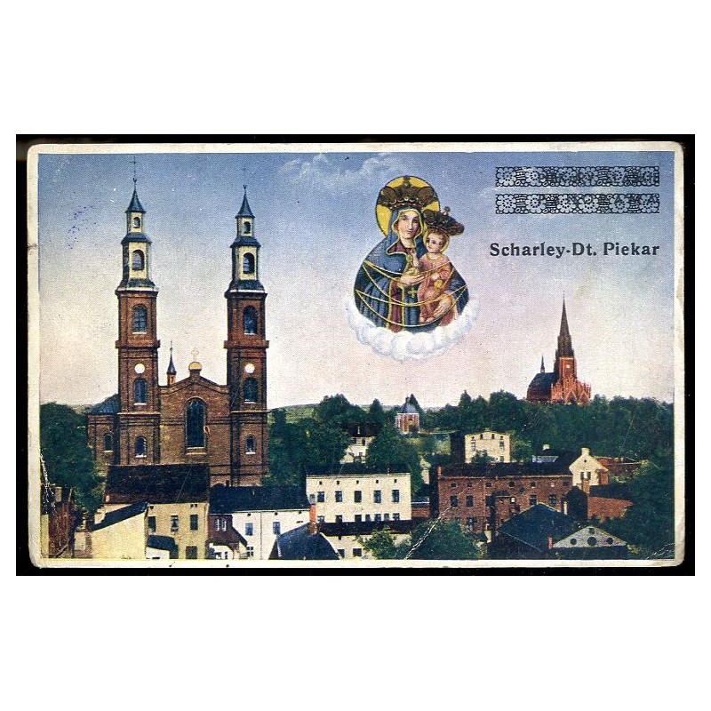 Piekary Śląskie. Panorama. Scharley-Dt. Piekar