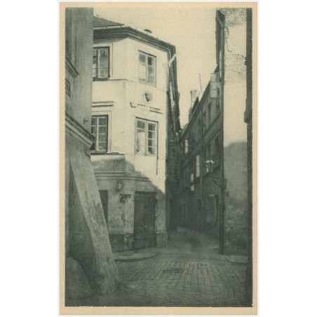 Warszawa. Stare Miasto - Ul. Rycerska. Fot. J. Bułhak