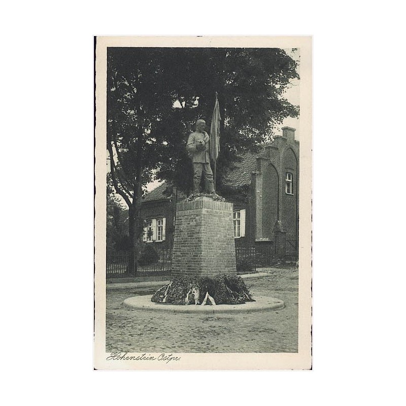Hohenstein, Ostpr. [...] Krieger-Denkmal zum Andenken an die Gefallenen 1914-18