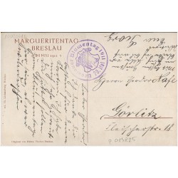 Im Mai 1911 Breslau. Margueritentag Breslau im Mai 1911