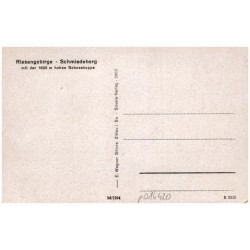 Schmiedeberg m. d. Schneekoppe / Rewers: Riesengebirge - Schmiedeberg mit der 1605 m hohen Schneekoppe