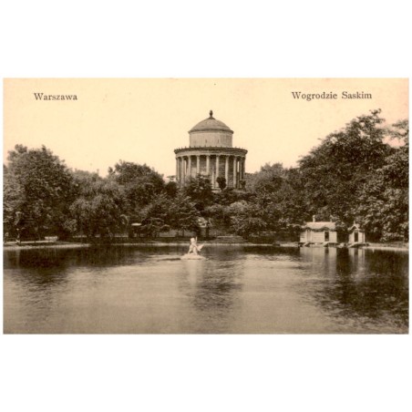 Warszawa. W ogrodzie Saskim