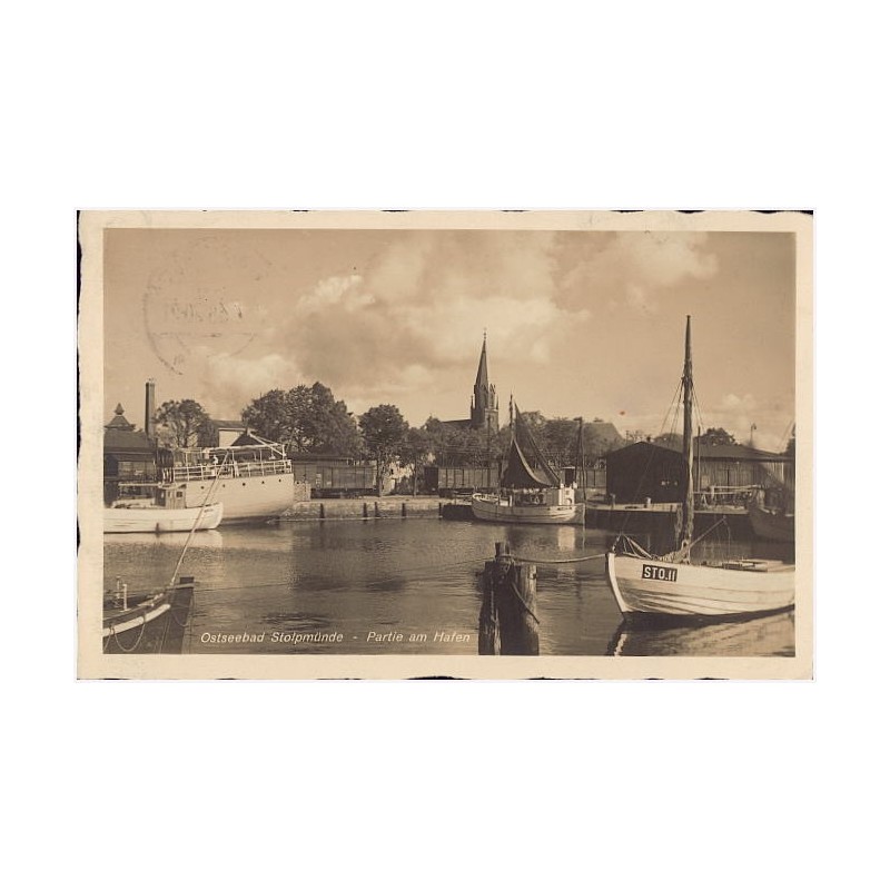 Ostseebad Stolpmünde - Partie am Hafen