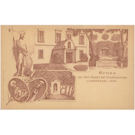 Gruss aus dem Kloster der Ursulinerinnen in Liebenthal i/ Schl