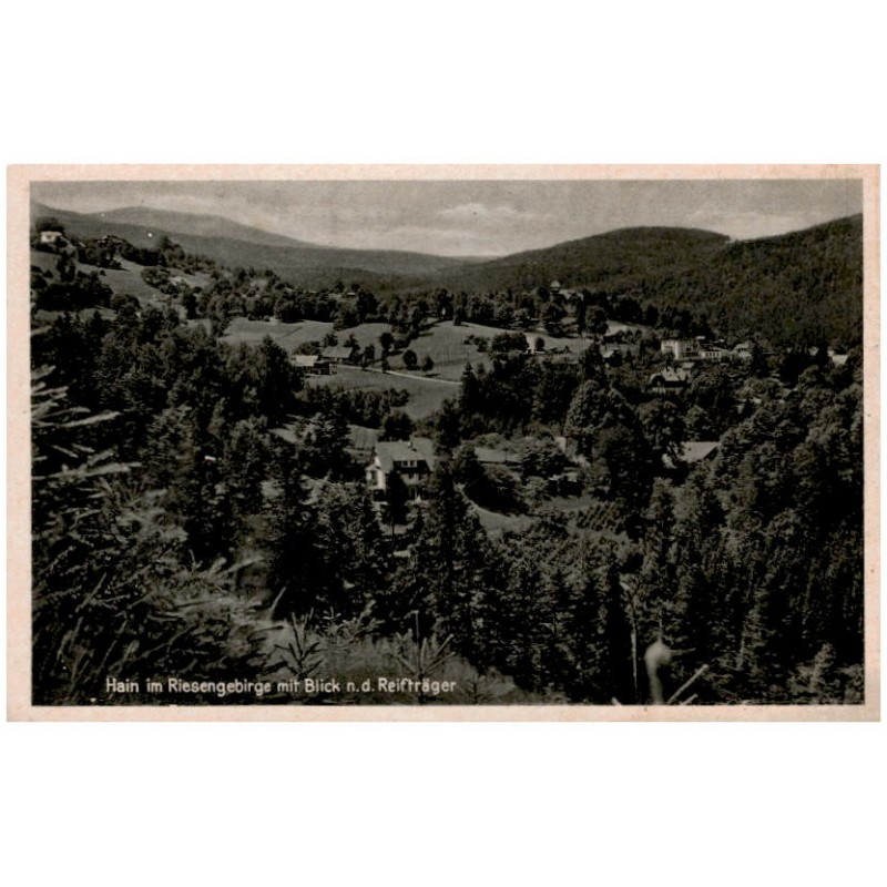 Hain im Riesengebirge mit Blick n. d. Reifträger