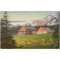 Schlingelbaude m. d. Teichrandern