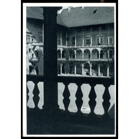 Kraków, Wawel. Kolumnada dziedzińca Zamkowego [...] Fot. Otton Swoboda