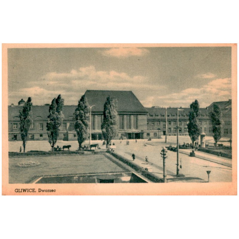 Gliwice. Dworzec