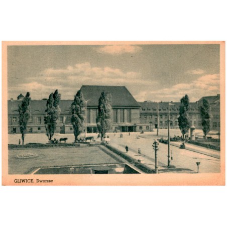 Gliwice. Dworzec