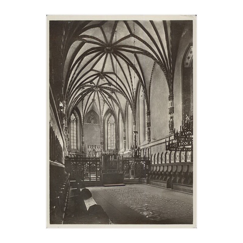 Marienburg (Westpr.). Marienkirche im Hochschloß, Blick nach Osten. 8
