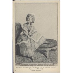 9 Époque Louis XVI (1778). Femme de qualité