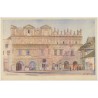 Poland - Pologne. Kazimierz on the Vistula (Voievodship of Lublin) two buildings in the Market Place [...]