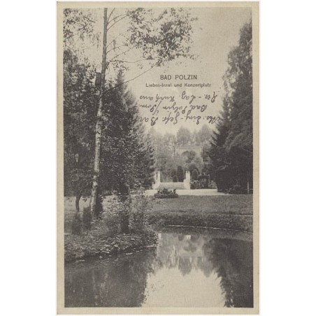 Bad Polzin. Liebes-Insel und Konzertplatz