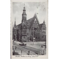 Breslau. Rathaus am Ring erbaut 1557. 0477
