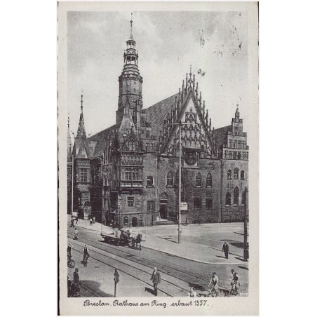 Breslau. Rathaus am Ring erbaut 1557. 0477