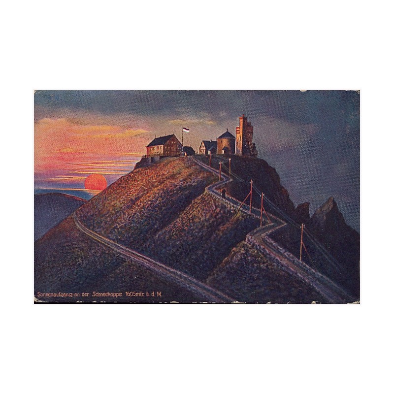 Sonnenaufgang auf der Schneekoppe 1605 mtr ü. d  M. [...]