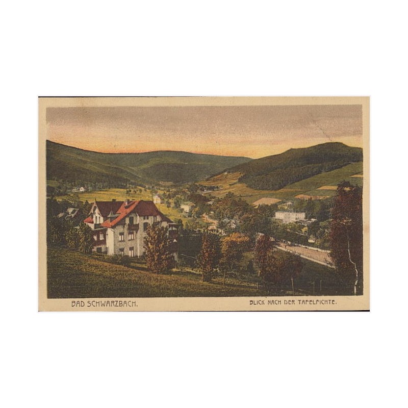 Bad Schwarzbach. Blick nach der Tafelfichte