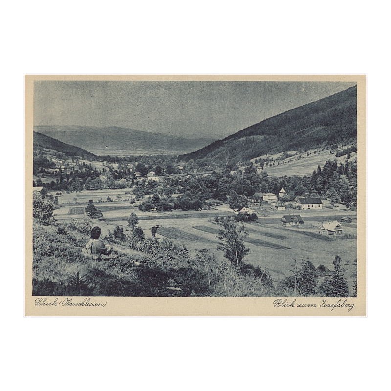 Schirk (Oberschlesien). Blick zum Josefsberg