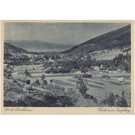 Schirk (Oberschlesien). Blick zum Josefsberg