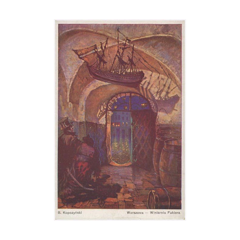 B. Kopczyński. Warszawa - Winiarnia Fukiera